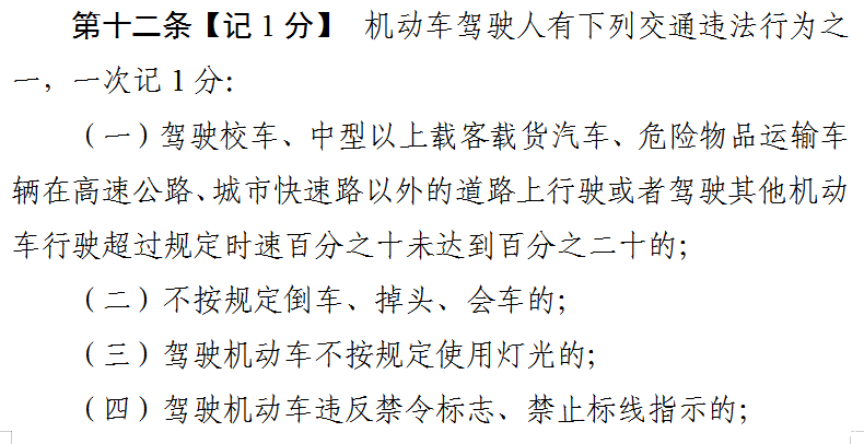 j9九游国际真人科普：好消息 违法记分降低 记分政策迎大修改